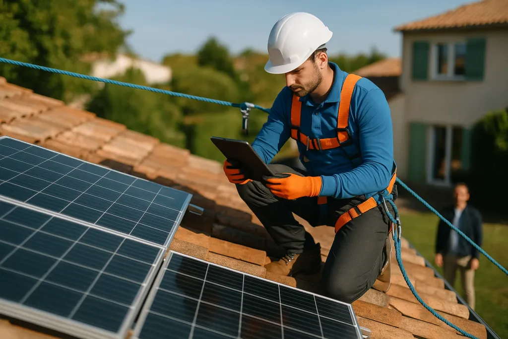 Demande de devis pour installation photovoltaïque qualifiée par Zenline