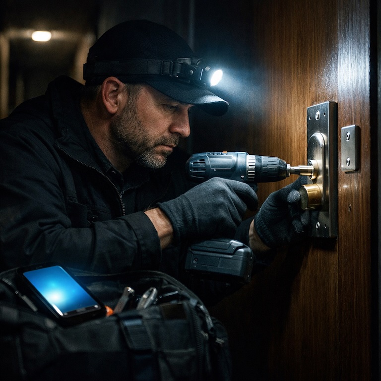 Dépannage serrurerie de nuit et astreinte téléphonique IA